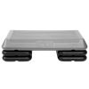 Original Aerobic Platform â€“ Circuit Size Grey Aerobic Platform and Four Original Black Risers Included