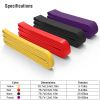 4Packs Resistance Loop Band Heavy Duty Pull up Assistance Band Stretch Mobility for Gym Exercise Fitness Workout Yoga Power Lifting Home