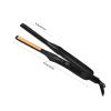 2-in-1 Professional Mini Hair Straightener and Curler - Small, Thin Plate for Effortless Styling and Straightening