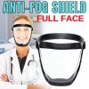 Anti-fog Shield Safety Full Face Super Protective Head Cover Transparent Mask