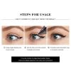 1PC Super Double-headed Black Liquid Eyeliner Pencil Waterproof Triangle Shape Seal Stamp Tattoo Eyes Liner Makeup