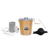 4Qt. Old Fashioned Pine Bucket Electric/Manual Ice Cream Maker