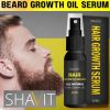 Mens Beard Growth Oil Serum Fast Growing Mustache Facial Hair Treatment For Men