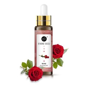 Rose Lavender Aromatherapy Essential Oil With Dropper 10ml (Option: Rose-10ML)