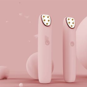 Eye Beautification Inductive Therapeutical Instrument Multi-Function RF Vibration Magic Wand Eye Beauty Massage Pen (Option: Honey Orange)