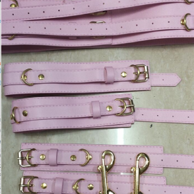 Women's Sexy Leather Bracelet Belt (Color: PINK)