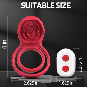 Noiseless Waterproof Silicone Vibration Toy (Option: Remote Control Vibration)