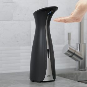 European Style Household Toilet Automatic Induction Soap Dispenser Bottle (Color: Black)