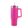 40oz Stainless Steel Handle Bottle Car Cup Double-layer Vacuum Iced Beer Cup Outdoor Portable Travel Insulation Cup