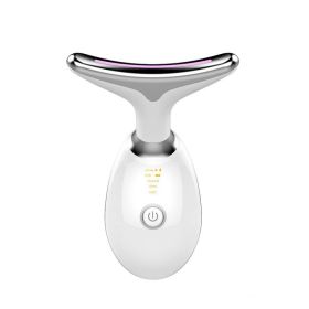 ES-1081 Skin Rejuvenation Beauty Device For Face And Neck. Based On Triple Action LED (Color: ES-1081 White)