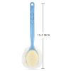 Double-sided Bath Brush Home Bathroom Scrub Artifact Back Brush Long Handle Soft Hair Scrub Brush Scrub Mud Bath Body Brush