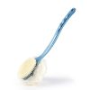 Double-sided Bath Brush Home Bathroom Scrub Artifact Back Brush Long Handle Soft Hair Scrub Brush Scrub Mud Bath Body Brush