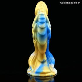 Mixed Color Silicone Toys For Men And Women (Option: Gold mixed color)