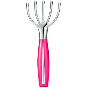 Portable Home Massage Comb Battery Model (Color: PINK)