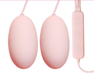 USB Variable Frequency Double Egg (Option: Round head double jump-USB)